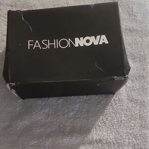 Fashion Nova Black Gift Box